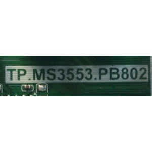 MAIN FUENTE  / PARA TV SCEPTRE / NUMERO DE PARTE TP.MS3553.PB802 / A20052289-0P02314 / DISPLAY PT430CT02-2 / MODELO H43